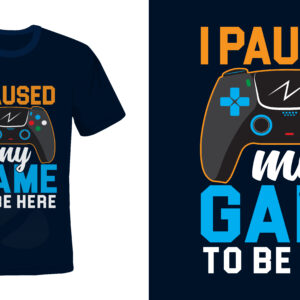 Gaming T-Shirt Vector Design